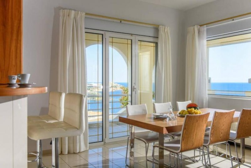 Agia Pelagia Kreta, Agia Pelagia: Luxusvilla mit herrlichem Meerblick in der Nähe von Heraklion zu verkaufen Haus kaufen